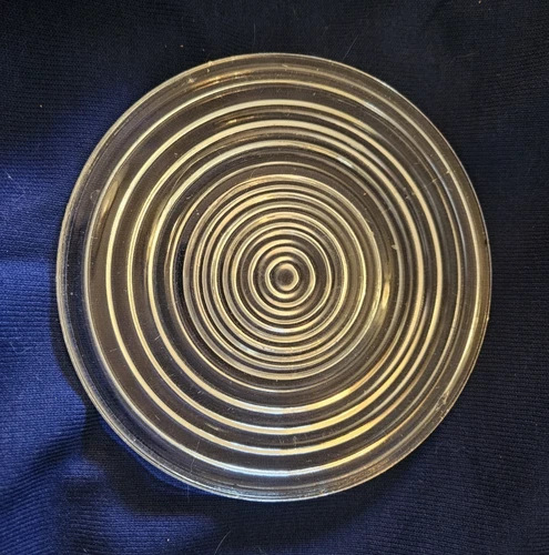 Manhattan Anchor Hocking 6” Dessert Plate Depression  Clear