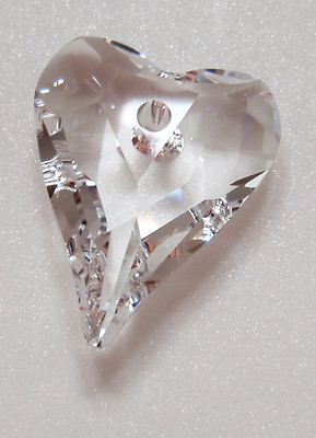 Swarovski  1 Kristall Anhänger WILD HEART Pendant CRYSTAL 27mm Art. 6240 Herz