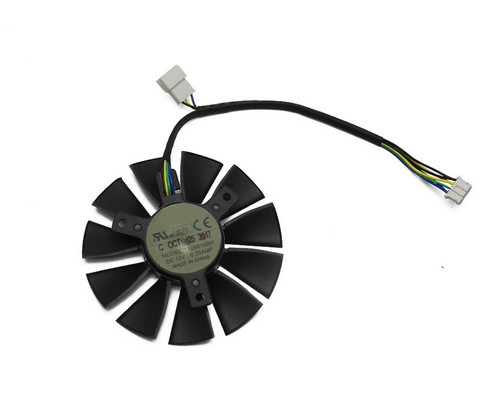 Cooler Fan For ASUS STRIX GTX1050Ti GTX 1050 Ti RX460 RX560 HQ T128010BH 75mm - Bild 6 von 12
