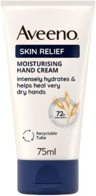 Aveeno Skin Relief Moisturizing Hand Cream Very Dry Skin for Hydrating UK