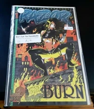 Razor #1 Burn! London Night MATURE READERS High Grade Comic Book RM7-196