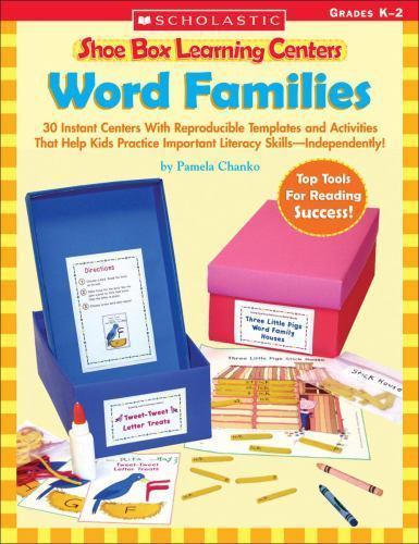 Word Families : 30 Instant Centers with Reproducible Templates and ...