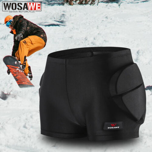 Pantalones cortos de protección de cadera para motocicleta WOSAWE patineta EVA - Imagen 1 de 11
