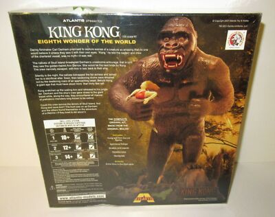 KING KONG プラモデル　ATLANTIS MODELS King Kong with Glow Parts 1:25 Scale Plastic Model Kit – Fun
