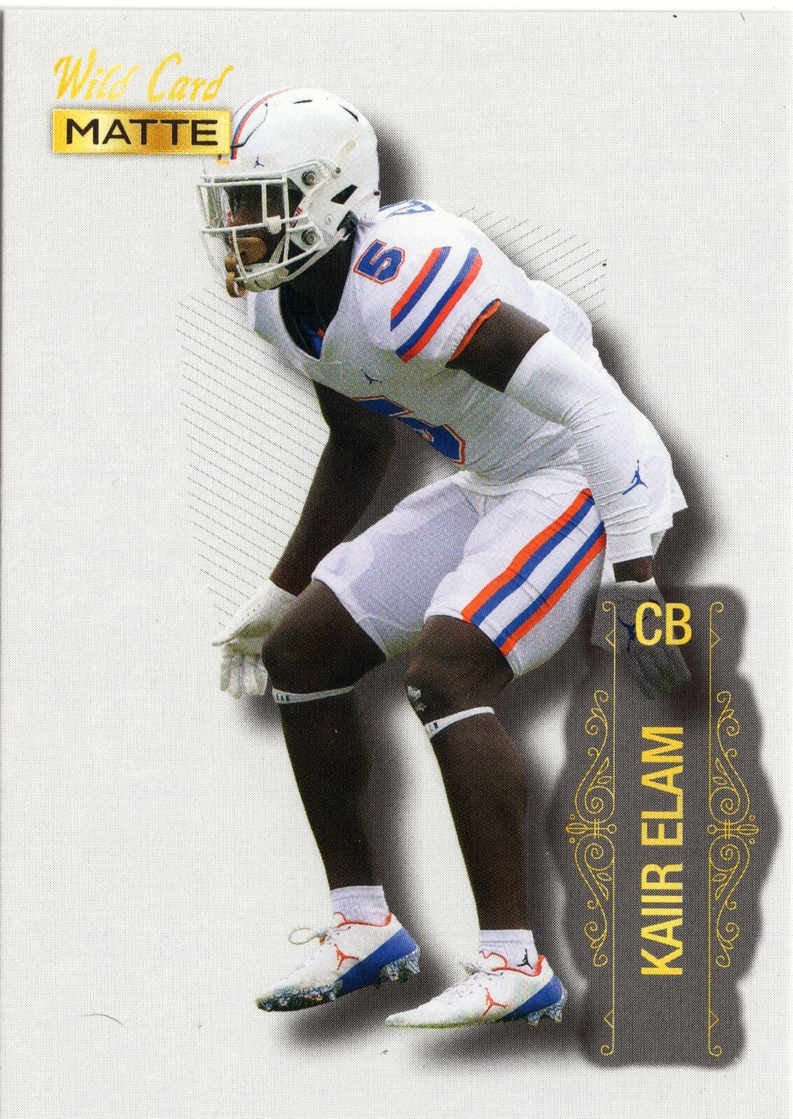 2022 WILD CARD MATTE #MB-71 KAIIR ELAM BUFFALO BILLS ROOKIE RC