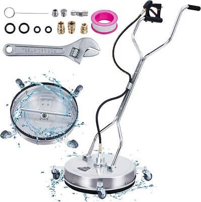 #ad 20quot; 24quot;Pressure Washer Surface Cleaner Power Washer 4000PSI for Driveways Deck $279.50