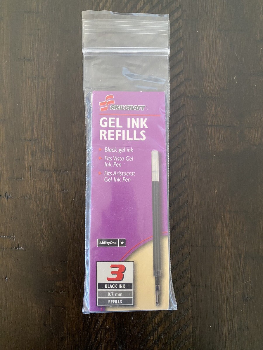 Skilcraft Gel Ink Refills NSN7510-01-506–8515 AbilityOne .7mm