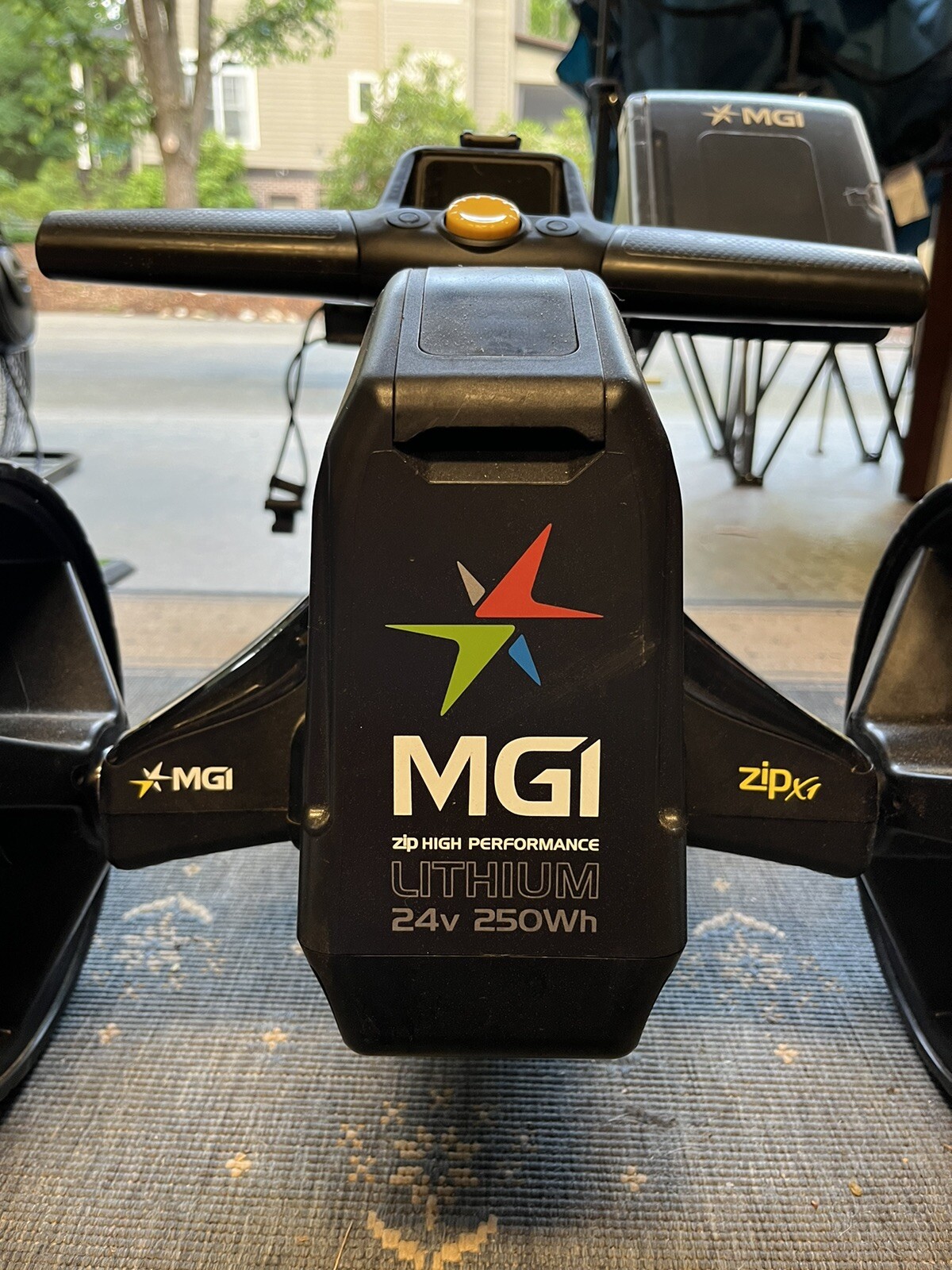 MGI Zip X1 Electric Golf Cart 36 Hole Lithium Battery Accessories