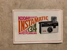 1968 Kodak  Instamatic 134  Camera Instruction Manual