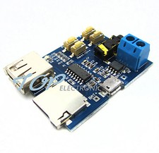 TF/U disk MP3 Format decoder board amplifier decoding audio Player module