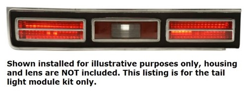 Dakota Digital 74-76 Impala 74 Caprice LED Replacement Tail Lights Kit LAT-NR411 - Picture 2 of 3