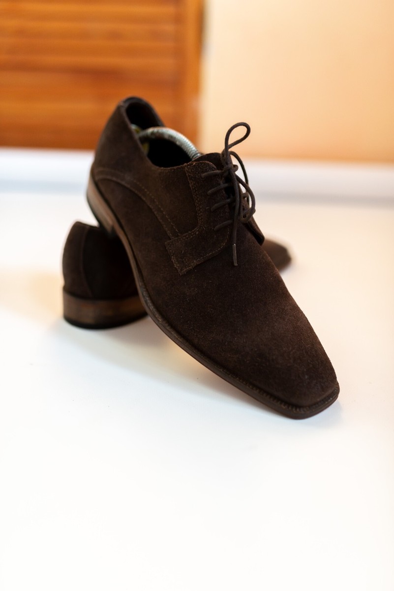 Salamander Brown Oxfords Dress Shoes