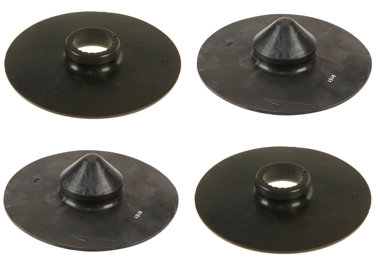 Rear Lower + Upper Coil Spring Shock Strut Pads Shims for BMW 36 E46