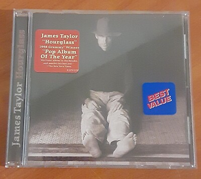 James Taylor CD Hourglass 1997 complete boatman Gaia line em up ananas yellow 