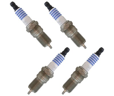 Motorcraft SP-493 Spark Plug 4 Piece Kit for Chevy GMC Ford Mazda Mercury New