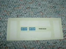 Ertl  decals for TR-3159 etc B.
