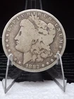 1882-CC Morgan SILVER Dollar