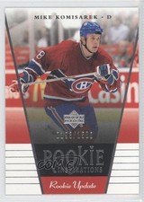 2002-03 Upper Deck Rookie Update 198/1500 Mike Komisarek #121 0a7