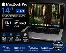 Apple MacBook Pro 14 In M1 Pro Chip 2021 16GB 512GB SSD Space Gray