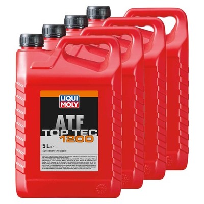 Getriebeöl Öl LIQUI MOLY Top Tec ATF 1200 4 X 5 Liter für BMW Fiat Nissan Smart 