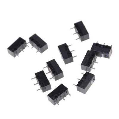 10PCS Authentic OMRON Mouse Micro Switch D2FC-F-7N Mouse Button Frettingha