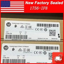 New Factory Sealed AB 1756-IF8 / A Controllogix 8 Point A/I Module 1756-IF8