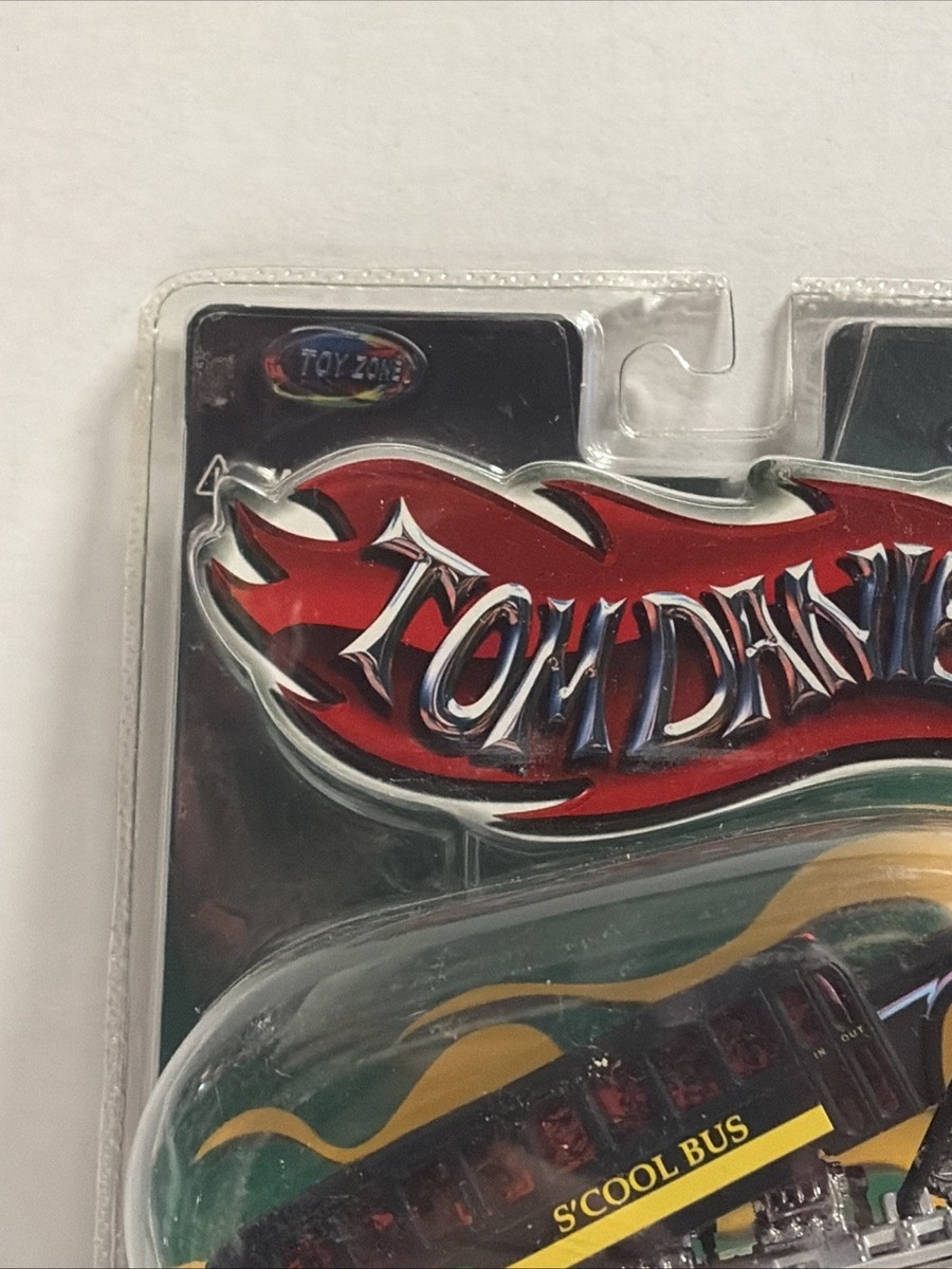 Toy Zone Tom Daniel Rad Ratz S'Cool Bus Black Gold 1:43 Iron