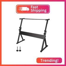 tipatyard Piano Keyboard Stand - Z Style Adjustable and Professional Heavy Duty