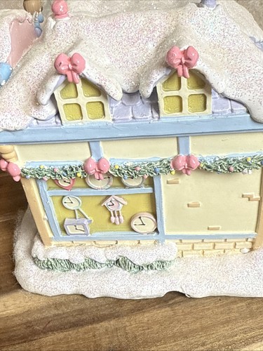 Precious Moments Hawthorne Village "TICK TOCK CLOCK SHOP" BOX COA MINT - Picture 13 of 16