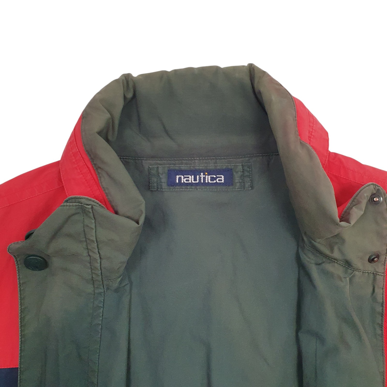 NAUTICA Windbreaker Jacket Coat Insulated Mens XL image 2