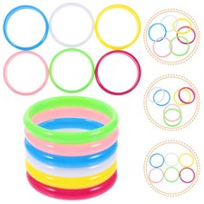 12 Pcs/set Christmas Party Favors Bangle Bracelets for Teen Girls