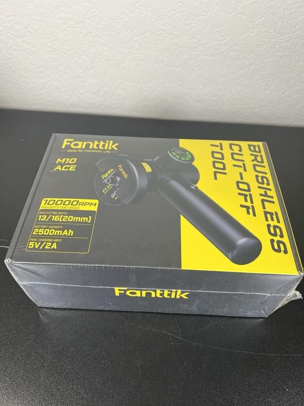 Fanttik M10 Ace Cordless Angle Grinder Brushless 3" Compact Cut-Off Tool