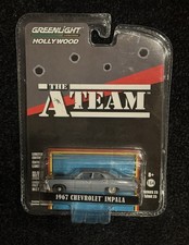 Greenlight Hollywood Series The A-Team 1967 Silver Impala 1:64 Diecast