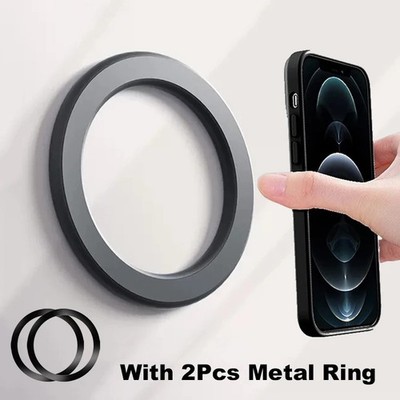 Magnetic Ring Holder & Magsafe Wall Mount for iPhone 14 13 12 | Car & Desk Stand