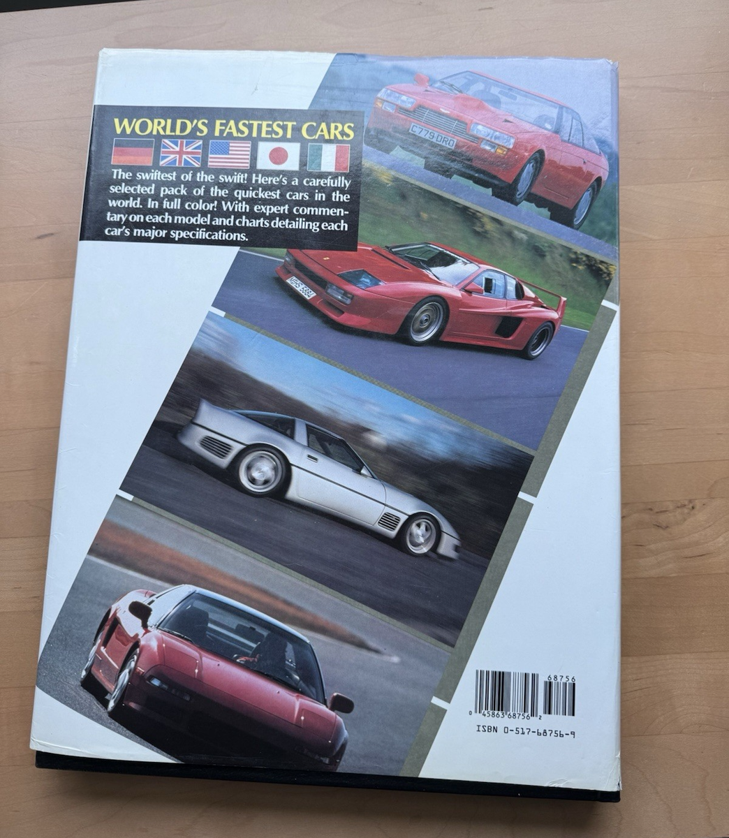 The World's Fastest Cars Alex Gabbard Graham Robson 1989 14 X 11