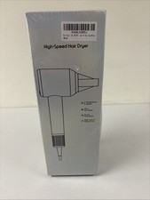  High Speed Hair Dryer 140,000 RPM Blow Dryer - White G9