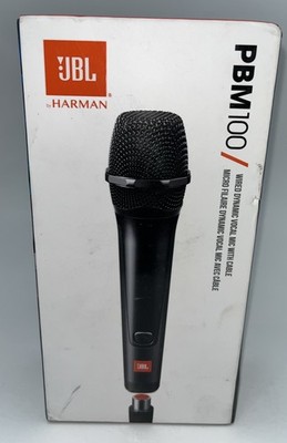 JBL PBM100 Wired Dynamic Vocal Microphone - Free Shipping Retail $87 C1