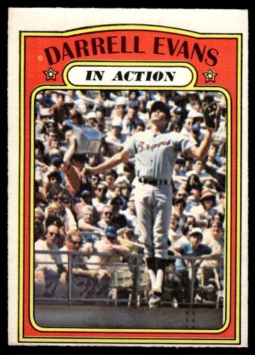 1972 O PEE CHEE Darrell Evans Atlanta Braves #172