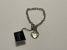 Giftcraft Sentiments Birthstone Month Silver Tone Bracelet With Heart For May