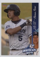 2011 Choice West Michigan Whitecaps Hernan Perez #17 2p7