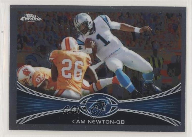2012 Topps Chrome Cam Newton #20 4f9