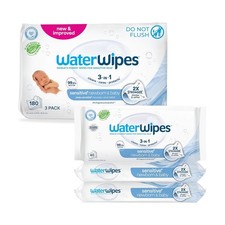 Gentle 3-Pack Baby Wipes: Hypoallergenic, Unscented  Eco-Friendly for Newborns
