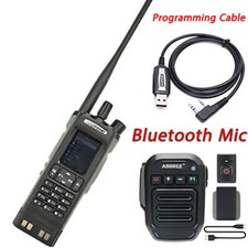 BAOFENG DM-32UV DMR Walkie Talkies Digital Simulation GPS Air Band Radio kit US