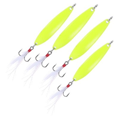 4 Pcs Glow in The Dark Fishing Lure Floating Lures Fresh Water Tackle
