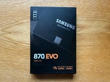 NEW SEALED Samsung 870 EVO 1TB 2.5" SATA Solid State Drive SSD (MZ-77E1TB)