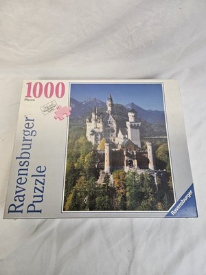 Ravensburger Sunny Neuschwanstein Castle 1000 Piece Jigsaw Puzzle