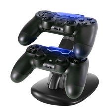 Charging Dock Station Dual Micro USB Charger Stand f/ PS4 Pro/PS4 Slim Gamepad