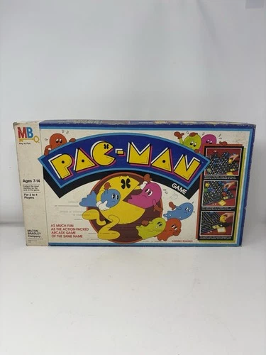 Pac-Man Board Game Vintage 1980 Milton Bradley