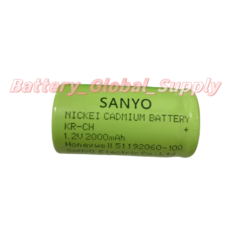 KR-CH SANYO NICKEI CADMIUM Battery 1.2V 2000MAH HONEYWELL 51192060