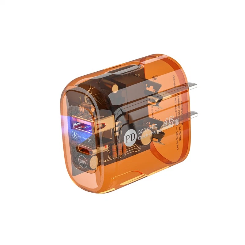 Cargador de pared USB tipo C de carga rápida de 45 W para Motorola Moto G Power/Stylus 2025 Foto 4 de 4